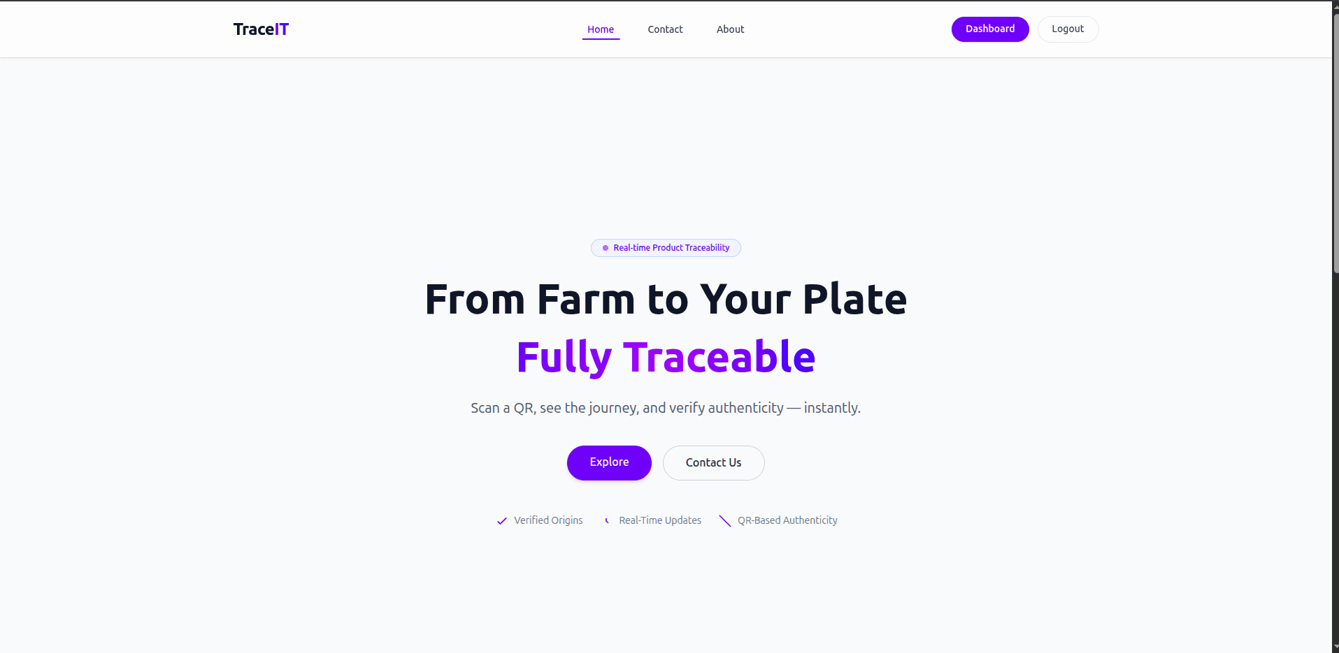 TraceIT project